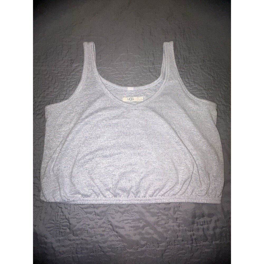UGG Knit Gray Sleeveless Women's Cami Pajama Top XL